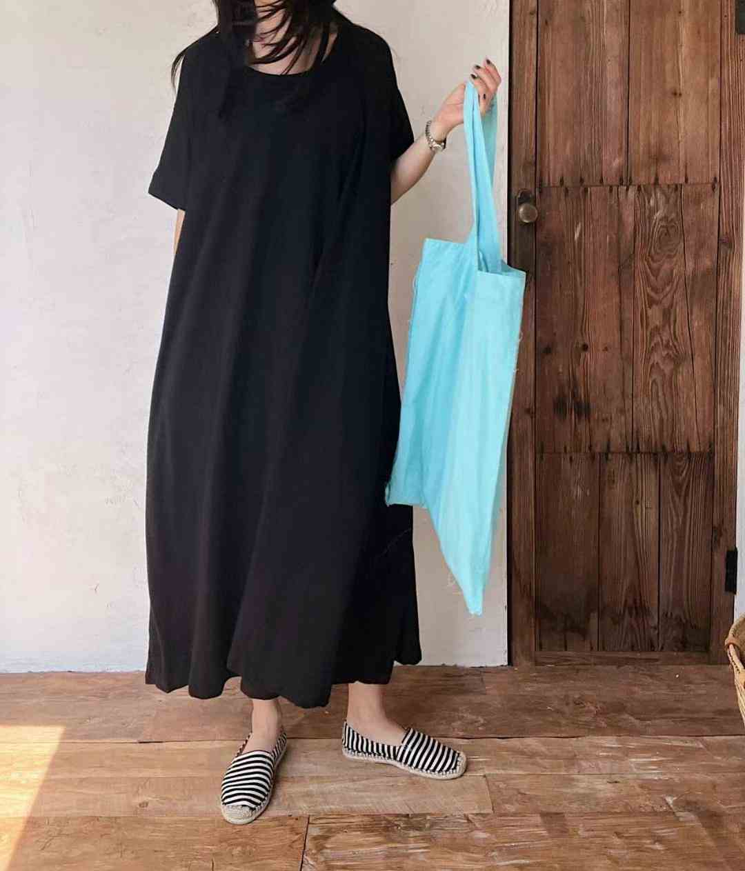 FEBRUUARY韓國直郵東大門代購女士新品24秋夏職業人氣連衣裙WOODEN連衣裙