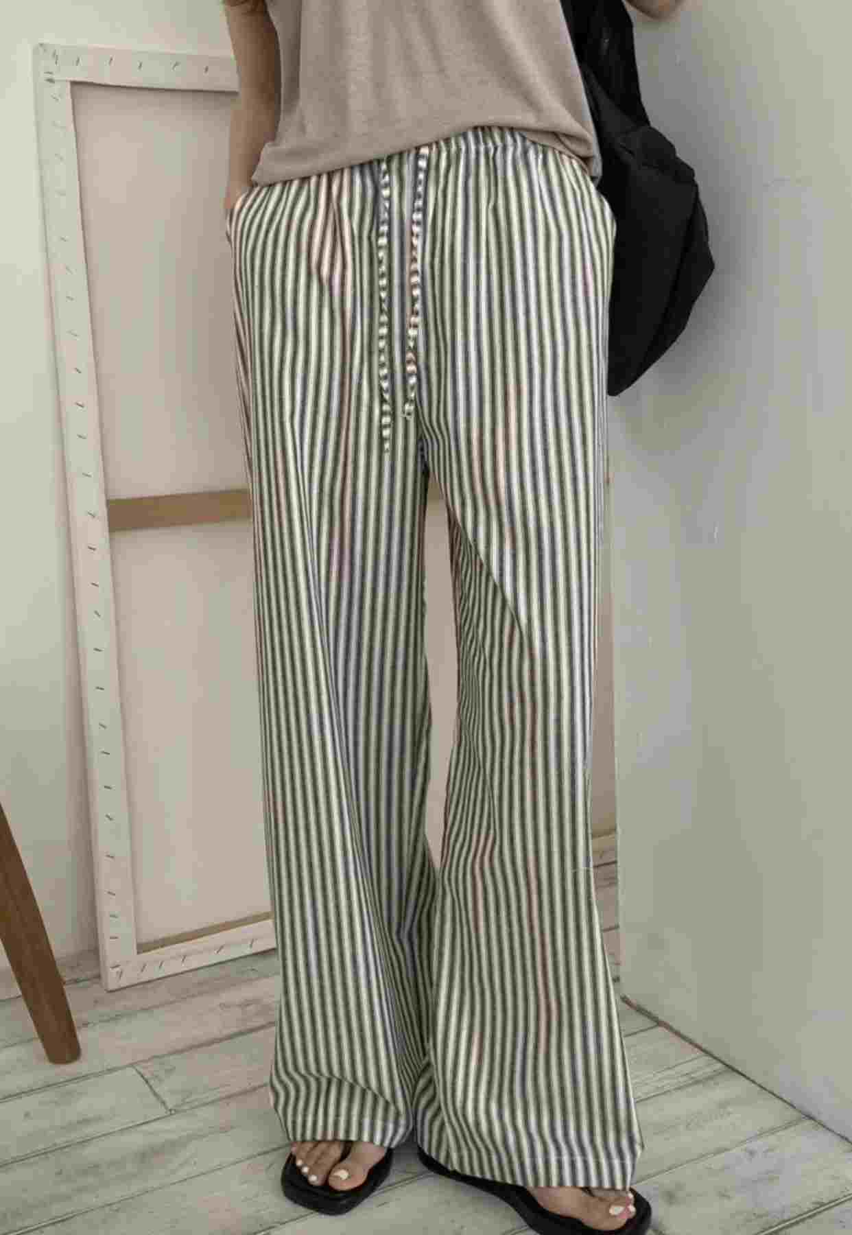 HIDEWAY韓國直郵東大門實拍女裝新品24春夏職業真品休閑褲HIDEWAY休閑褲