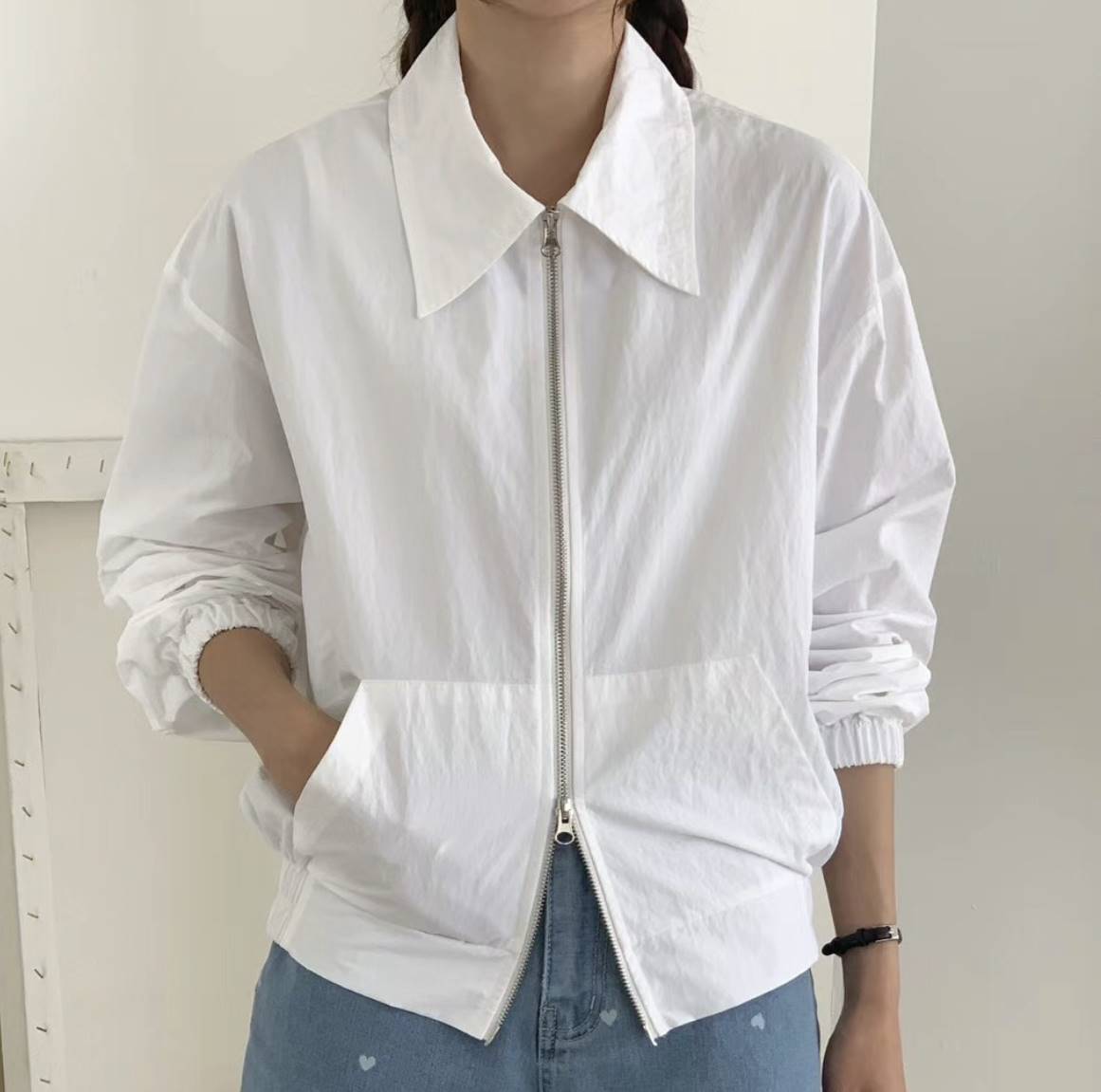 HIDEWAY直郵韓國代購女裝新品人氣24春夏時尚休閑推薦夾克HIDEWAY夾克