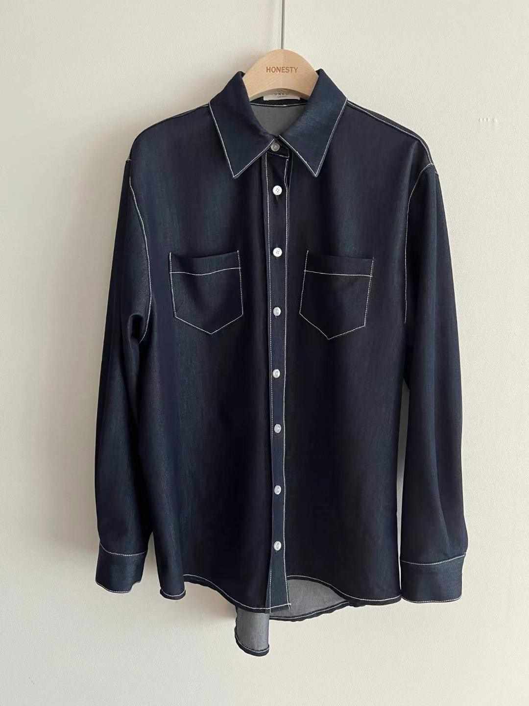 HONESTY直郵韓國代購女裝新款職業熱賣推薦時尚休閑襯衫蕾絲衫HONESTY襯衫/蕾絲衫