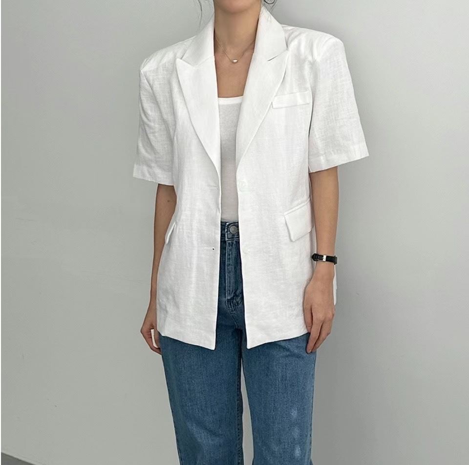 TOMBO韓國直郵東大門實拍女裝新品人氣熱賣24春夏職業夾克TOMBO夾克