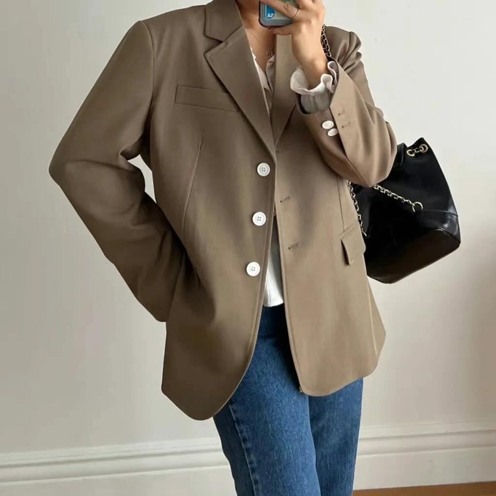 HONESTY韓國直郵東大門實拍女裝新款休閑推薦24春夏職業夾克HONESTY夾克