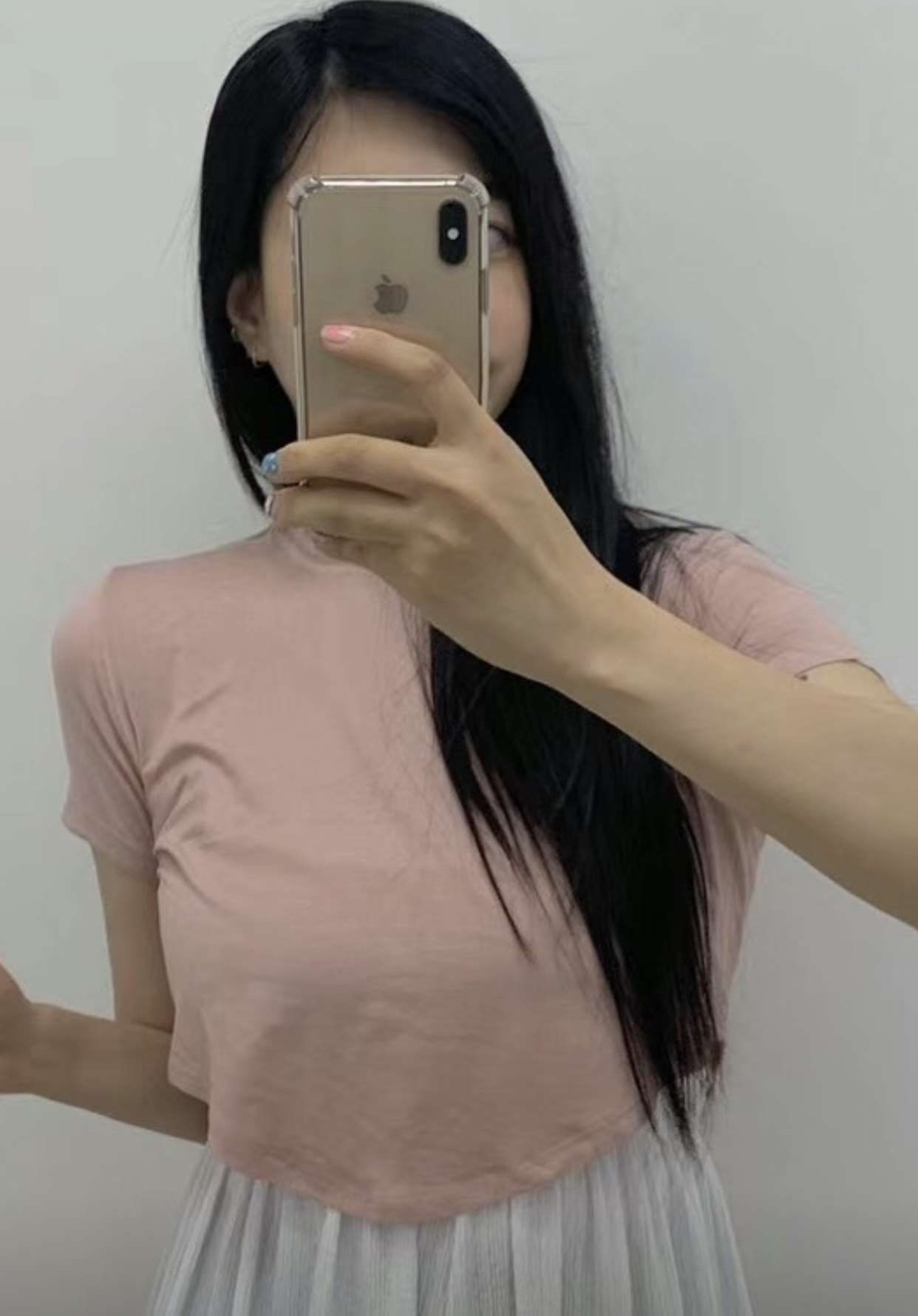 LOG MYSELF韓國直郵東大門實拍女裝新品職業24春夏推薦T恤LOG MYSELFT恤