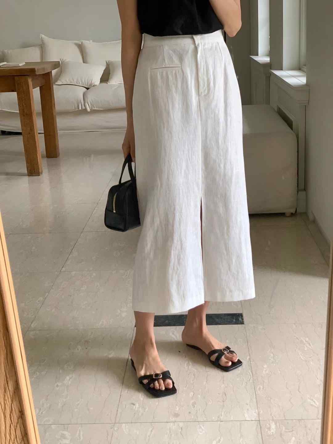 DEAR.FOREST直郵韓國代購女裝新品休閑熱賣人氣24春夏休閑褲DEAR.FOREST休閑褲