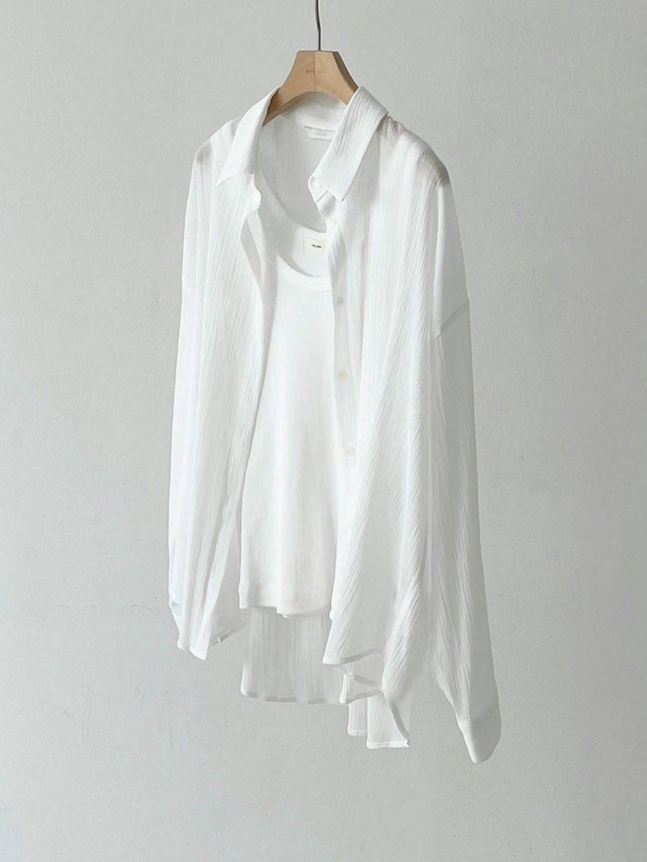 ONE AND韓國直郵東大門代購女裝新品24春夏職業襯衫蕾絲衫ONE AND襯衫/蕾絲衫