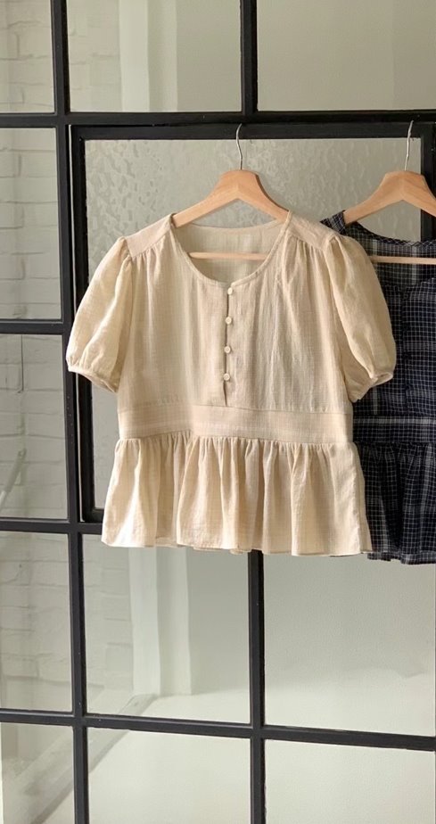 POLLEN東大門直郵女裝新品休閑人氣真品推薦時尚襯衫蕾絲衫POLLEN襯衫/蕾絲衫