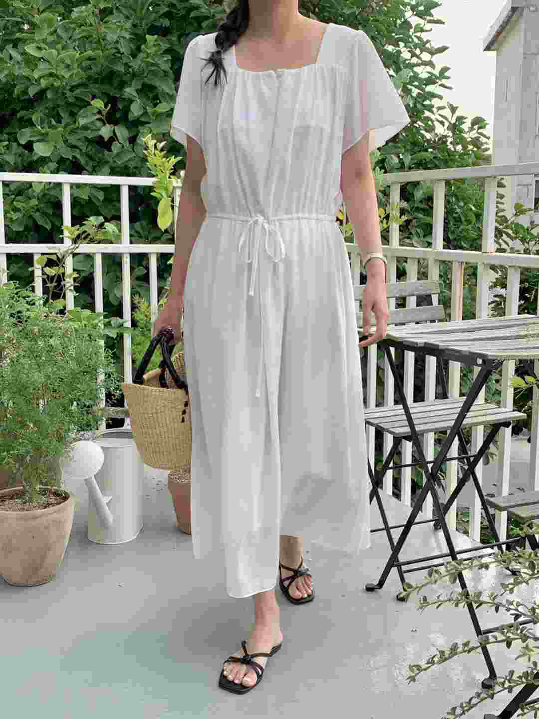 AN STAND韓國直郵東大門實拍女裝新款真品職業推薦時尚連衣裙AN STAND-2件起連衣裙