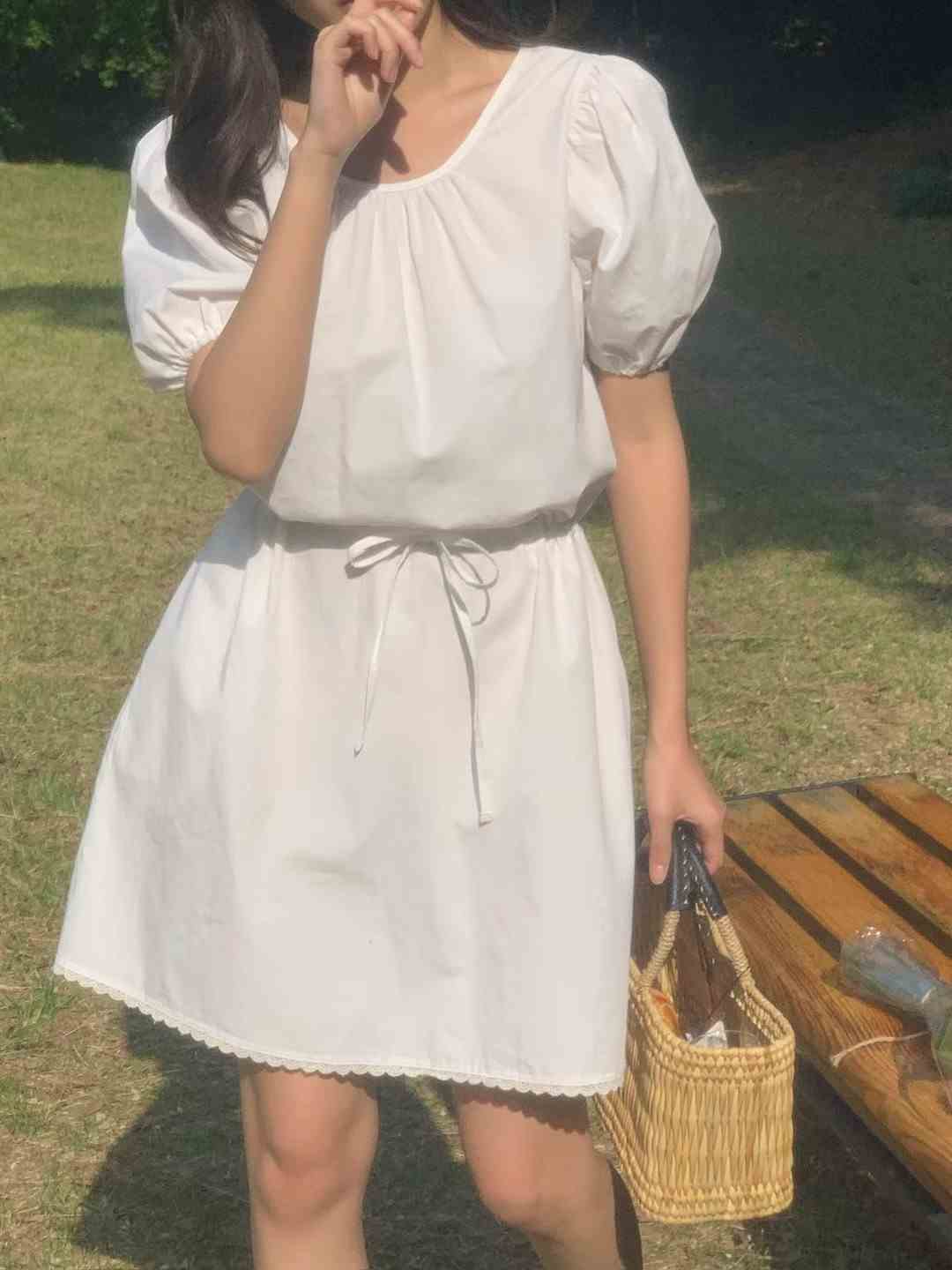 POLLEN韓國直郵女士新品熱賣推薦時尚人氣休閑24秋夏連衣裙POLLEN連衣裙