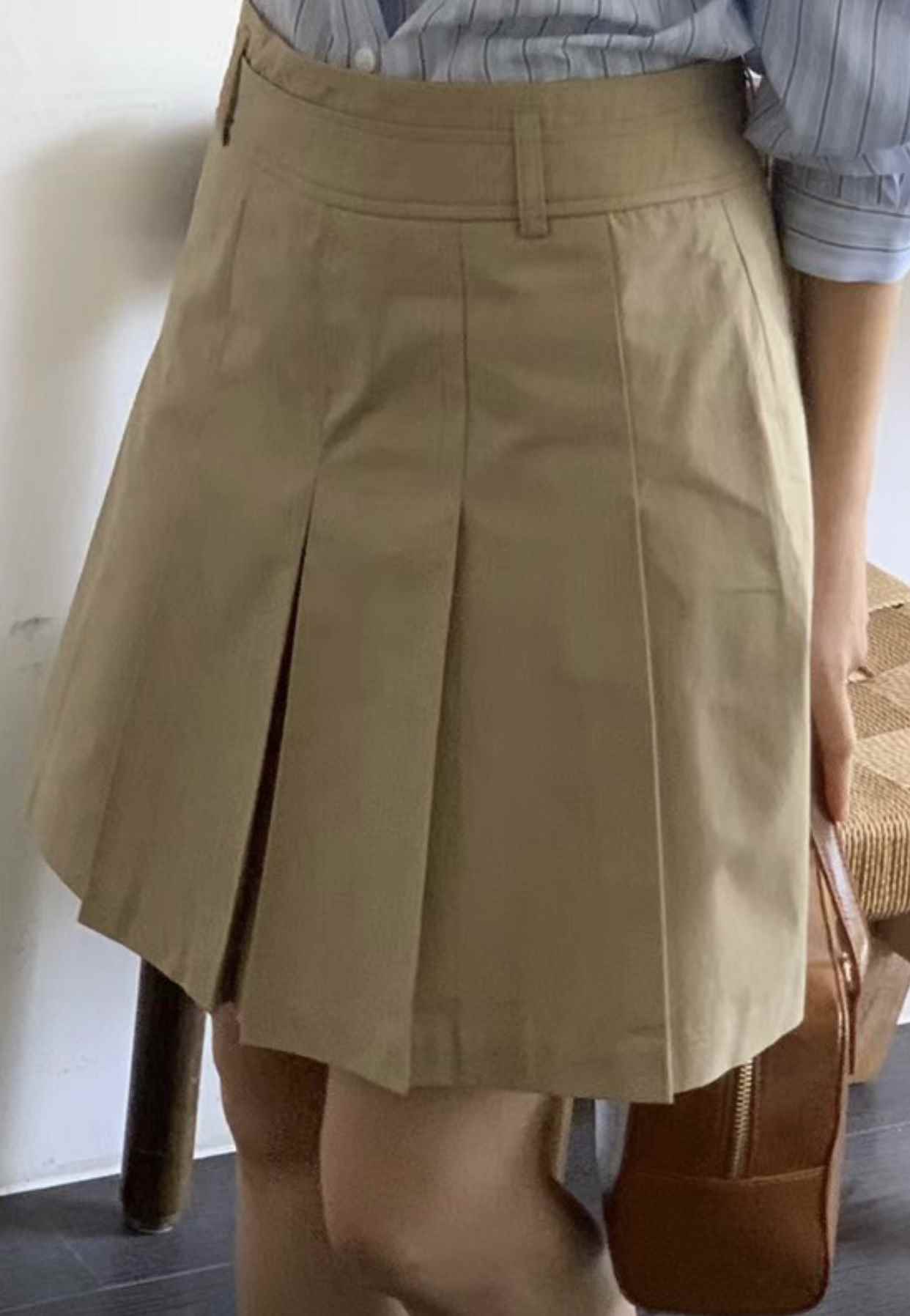 BABER韓國直郵女裝新款真品熱賣人氣休閑時尚推薦24春夏短裙THE ORA短裙