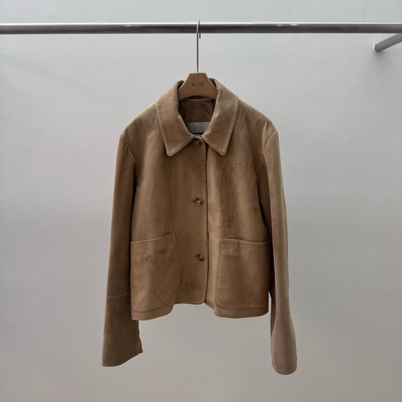 EYL/Lenil/ALIVE INDUSTRY領標隨機韓國直郵東大門代購女裝新品熱賣夾克麂皮EYL/Lenil/ALIVE INDUSTRY夾克
