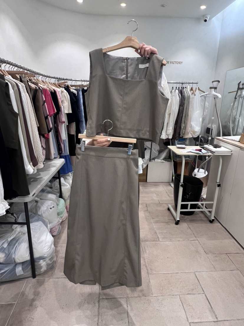 ANOTHER VICTORY直郵韓國代購女裝新品24春夏推薦休閑套裝PRIVIE套裝