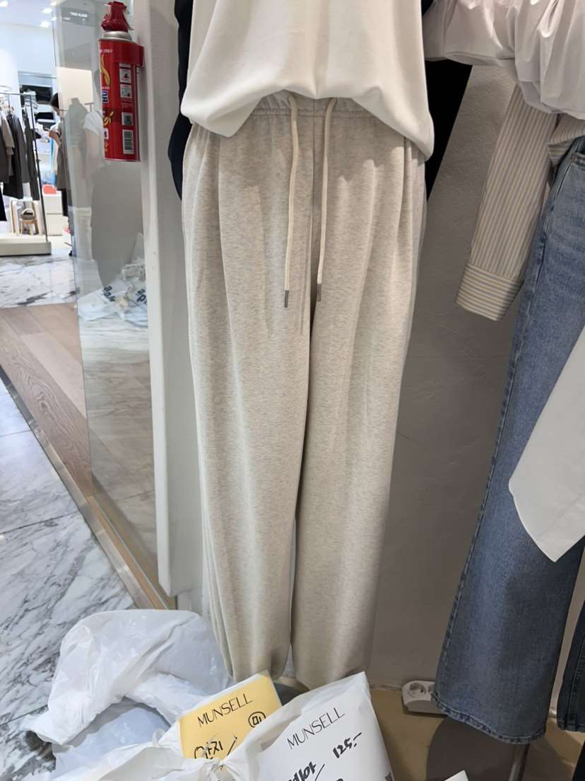 MUNSELL直郵韓國代購女裝新款人氣24春夏真品熱賣時尚休閑褲MUNSELL休閑褲