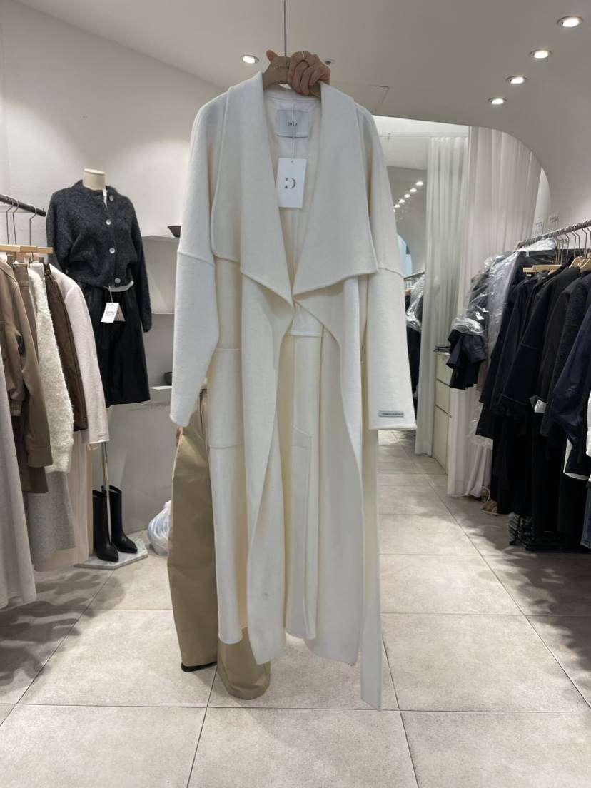 cornerbloom/3rooms韓國直郵東大門實拍女裝新品推薦中長款大衣羊毛披肩THE SUIT BAR中長款大衣
