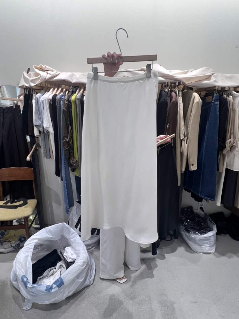 W AND J韓國直郵東大門實拍女裝新品休閑時尚半身裙中短裙W AND J半身裙/中短裙