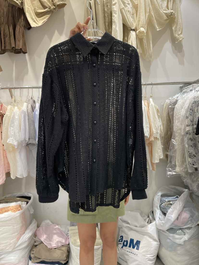 THE LENA韓國直郵女裝新品人氣時尚休閑熱賣推薦襯衫蕾絲衫NWEOL襯衫/蕾絲衫