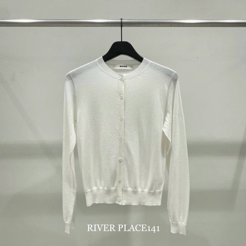 WATER/RIVER韓國直郵女裝新款職業人氣熱賣24春夏針織衫WATER/RIVER針織衫