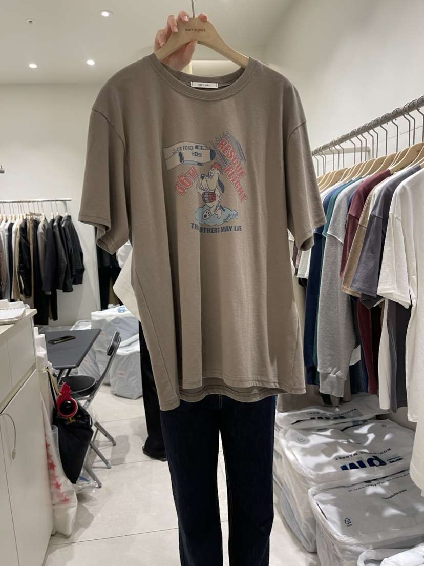 NAVY BURST韓國直郵東大門實拍女裝新款真品24春夏時尚T恤NAVY BURSTT恤