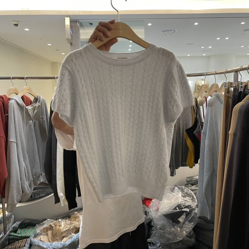 De VENTI韓國直郵東大門代購女裝新品人氣24春夏熱賣針織衫DE VENTI針織衫