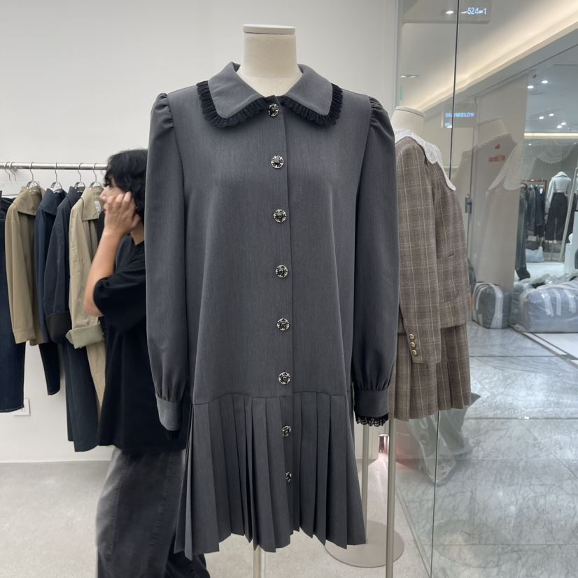 ANNA VERRY韓國直郵東大門實拍女裝新品時尚24春夏連衣裙ANNA VERRY/BELIEVE連衣裙