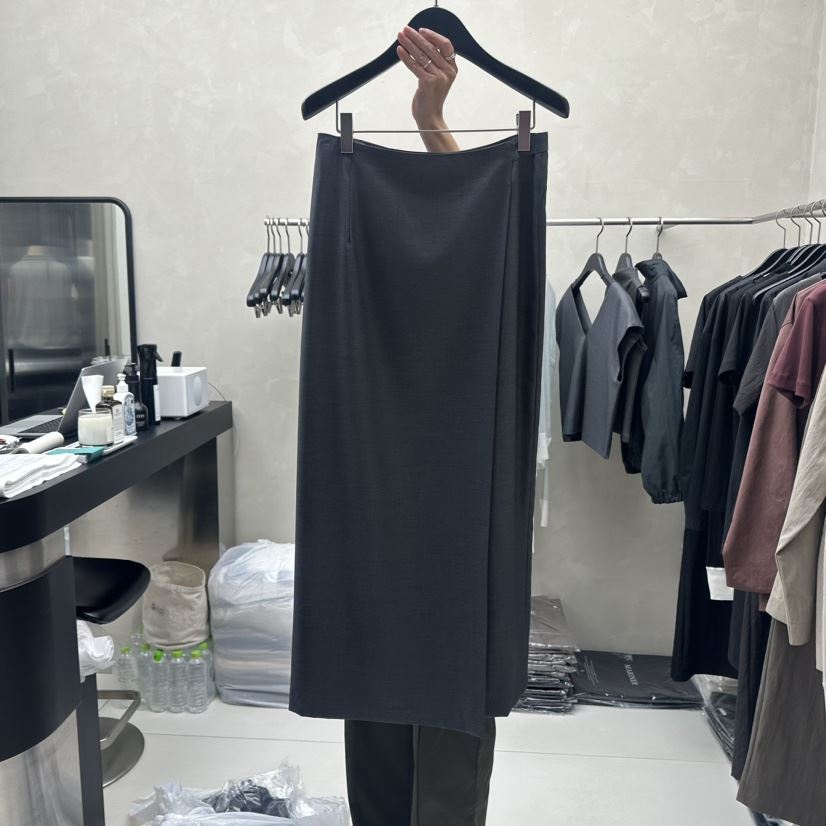 MARINER韓國直郵東大門實拍女裝新品職業熱賣真品24春夏長裙MARINER長裙