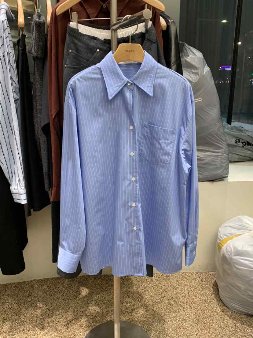 VAARA韓國直郵女裝新款時尚真品職業推薦人氣24春夏襯衫蕾絲衫VAARA襯衫/蕾絲衫