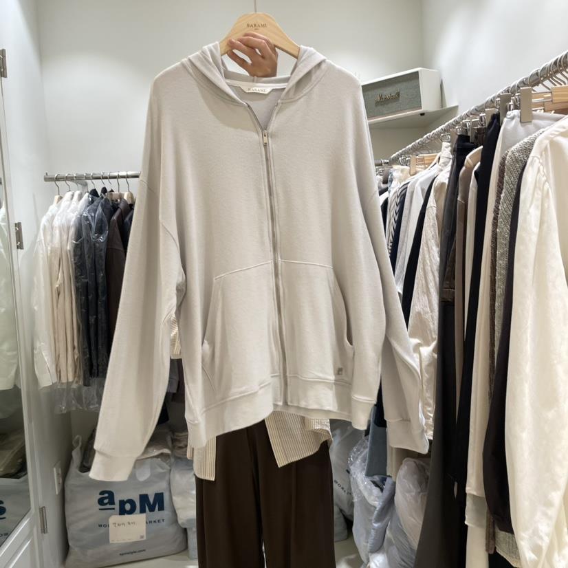 BARAMI直郵韓國代購女裝新品休閑推薦熱賣人氣真品衛衣拉鏈BARAMI衛衣