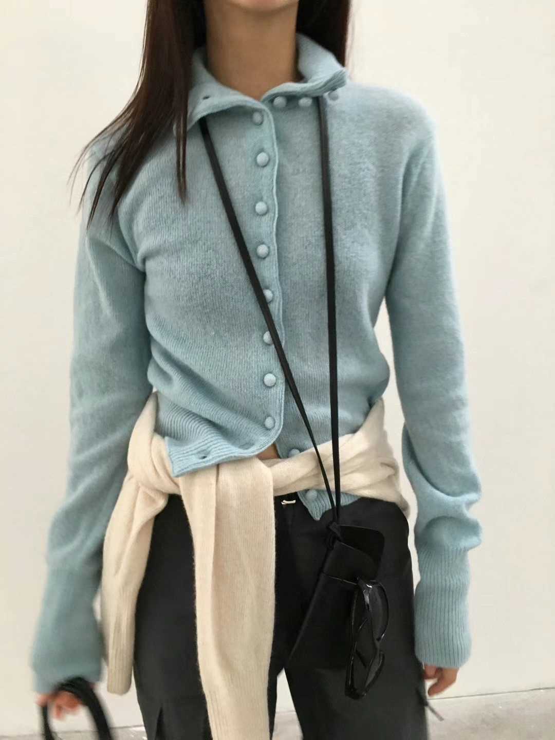 BREATHE韓國直郵女裝新品休閑熱賣真品職業推薦24秋冬針織衫BREATHE針織衫