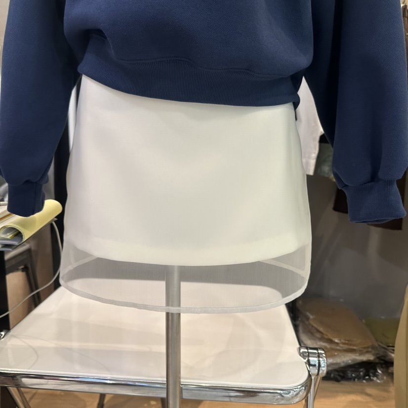NO.JO.AH韓國直郵東大門實拍女裝新品24秋冬職業休閑短裙FLAMME TOIT短裙