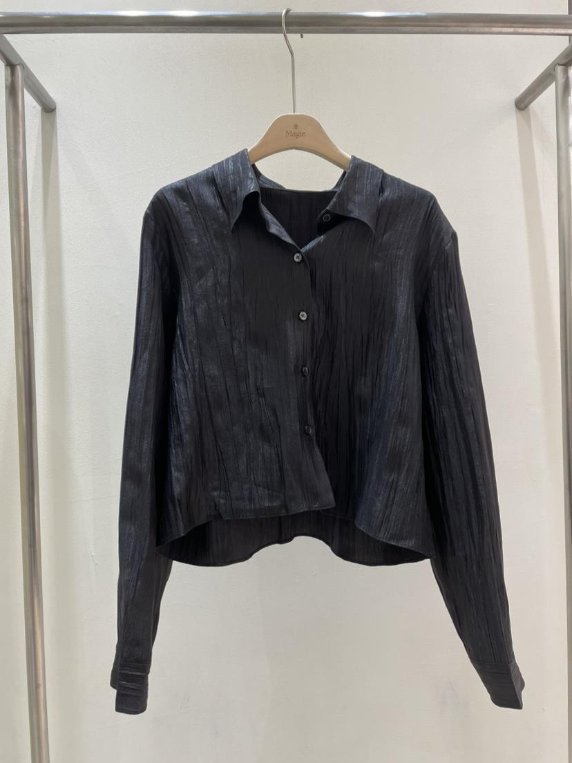 Magie直郵韓國代購女裝新品推薦時尚真品職業24秋冬襯衫蕾絲衫Magie襯衫/蕾絲衫