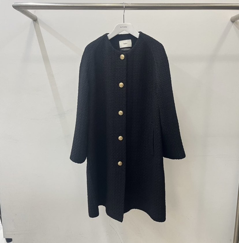 AUTOMNE韓國直郵東大門代購女裝新品真品推薦中長款大衣羊毛AMY GRACE中長款大衣