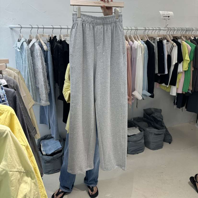 floral韓國直郵東大門代購女裝新品24秋冬推薦休閑休閑褲FLORAL休閑褲