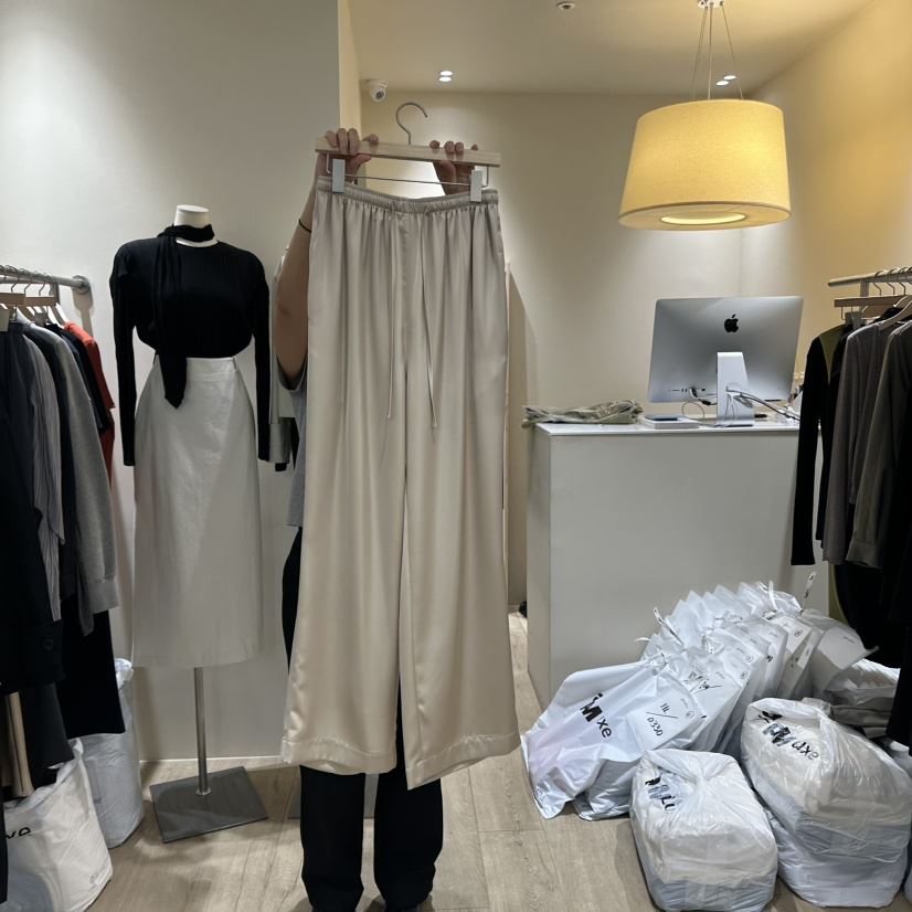 GARDEN韓國直郵東大門代購女裝新品熱賣24秋冬真品休閑褲GARDEN休閑褲