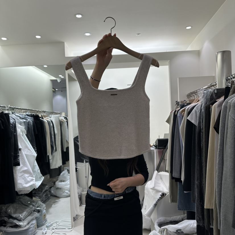 ZERO ZERO韓國直郵東大門實拍女裝新品職業人氣時尚吊帶背心ASHTOE吊帶/背心