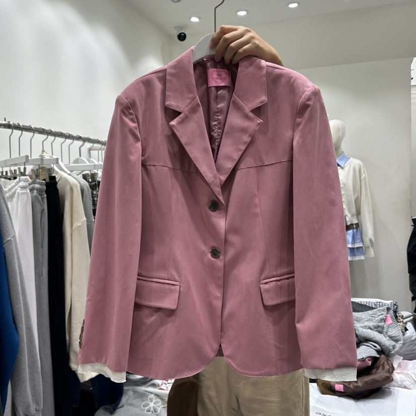 VINTAGE888/TRIPLE EIGHT韓國直郵女裝新品職業夾克絨面革VINTAGE888/TRIPLE EIGHT夾克