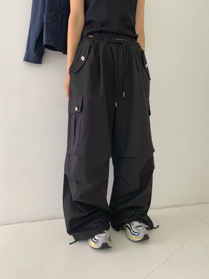 4LEAF直郵韓國代購女裝新款時尚人氣真品推薦24秋冬休閑褲4LEAF休閑褲