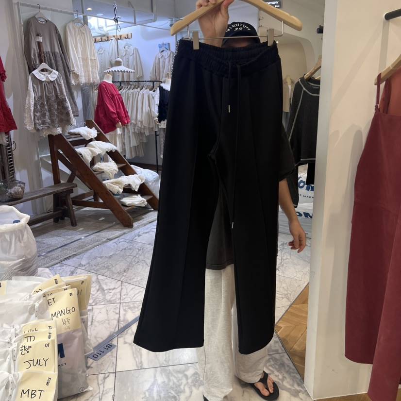 LOGARDEN韓國直郵東大門實拍女裝新款24秋冬人氣時尚休閑褲LO GARDEN休閑褲