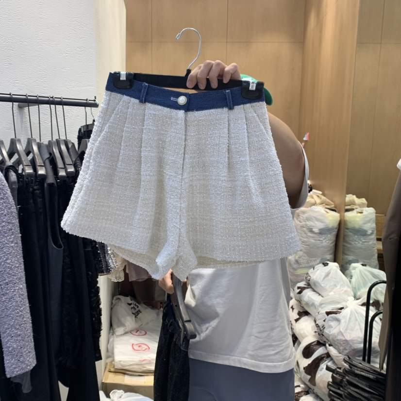 TRIPLE SEVEN韓國直郵女裝新款真品人氣24春夏職業休閑短褲TRIPLE SEVEN短褲