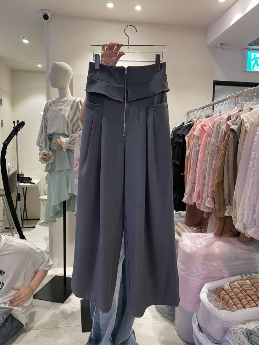FARBE韓國直郵東大門代購女裝新品熱賣休閑職業推薦真品休閑褲PLATFORM休閑褲
