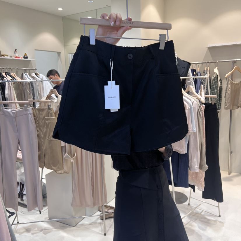 HANNA21韓國直郵東大門代購女裝新品24秋冬人氣熱賣短褲HANNA21短褲