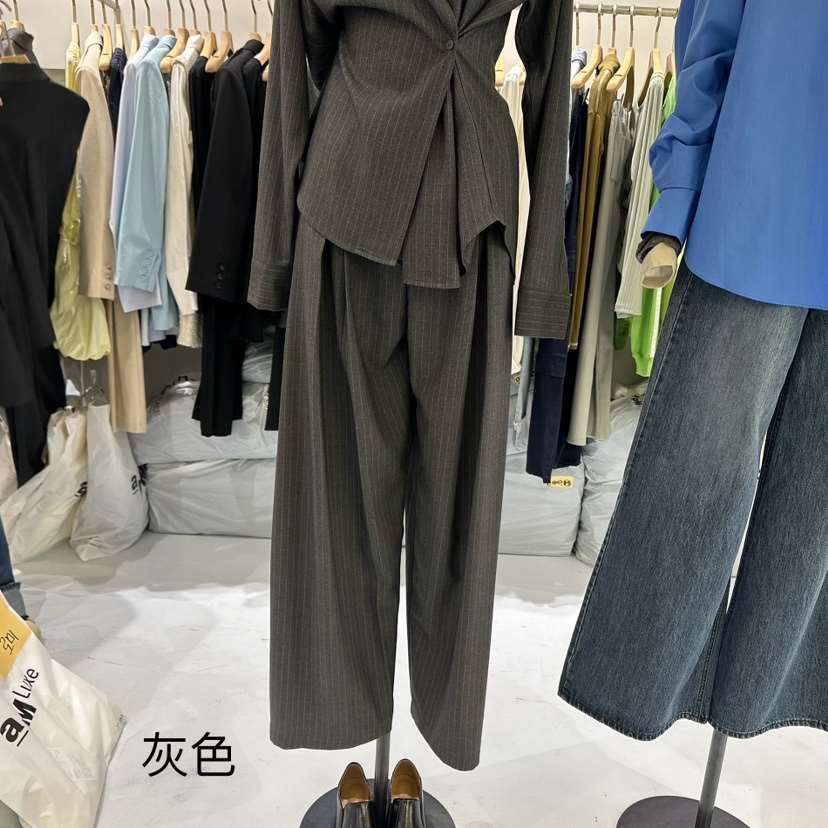 KIRKE直郵韓國代購女裝新品人氣職業真品熱賣24秋冬休閑褲VERVE休閑褲