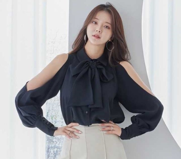 火Ⅱ-화투-T韓國直郵東大門實拍女裝新品24秋冬襯衫蕾絲衫火Ⅱ襯衫/蕾絲衫