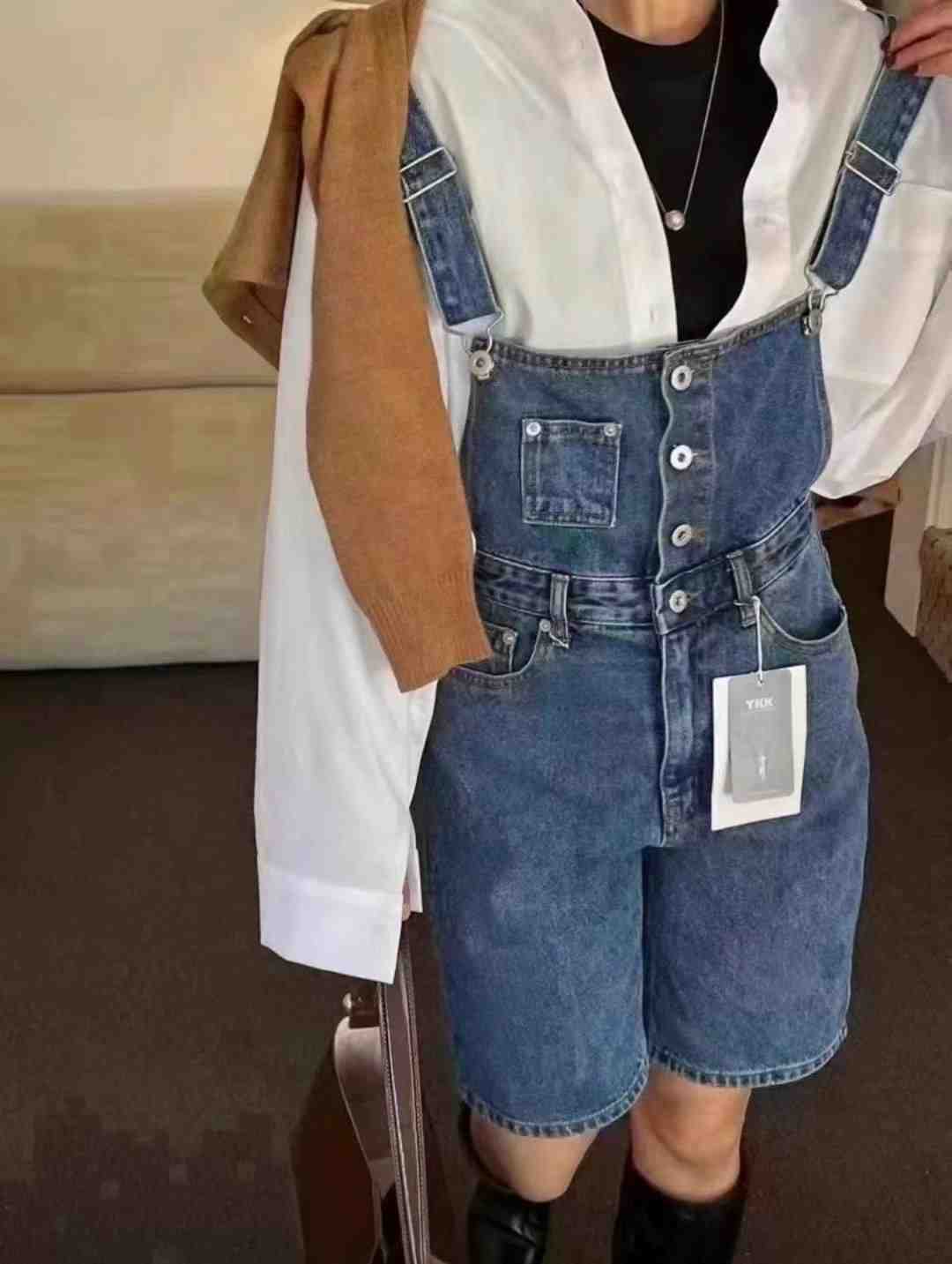 A.CONCEPT直郵韓國代購女裝新品職業時尚推薦人氣休閑背帶褲A.CONCEPT背帶褲