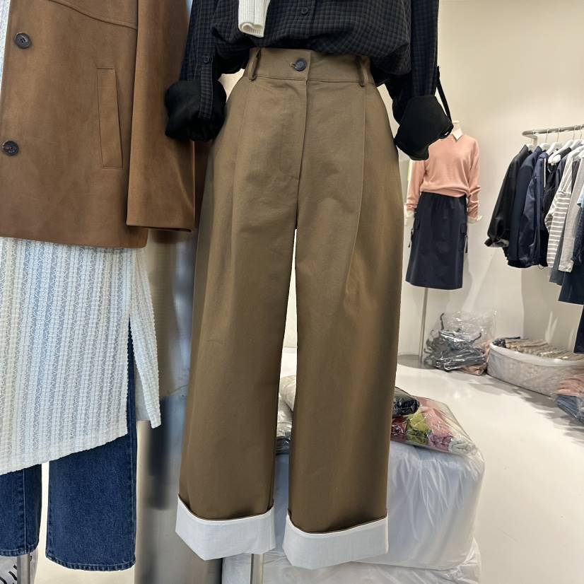 LORING RE-I/BARE韓國直郵東大門實拍女裝新品人氣休閑褲LORING RE-I/BARE休閑褲