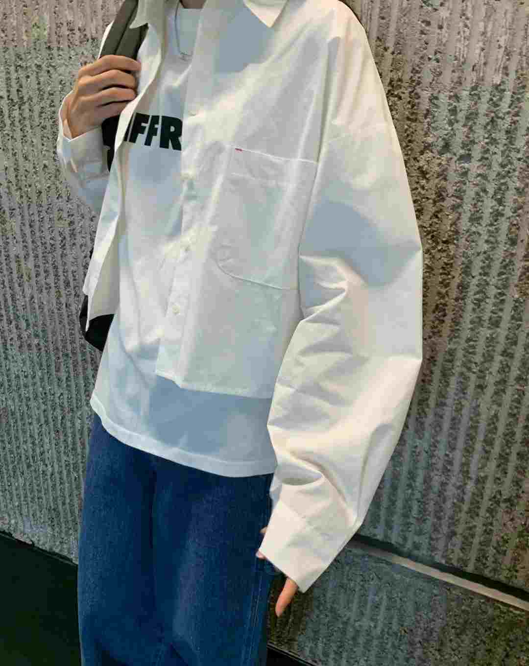 STANDING直郵韓國代購女裝新款職業熱賣真品人氣襯衫蕾絲衫STANDING襯衫/蕾絲衫