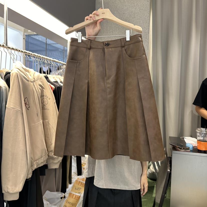 AMOEBA直郵韓國代購女裝新款推薦休閑職業真品半身裙中短裙AMOEBA半身裙/中短裙