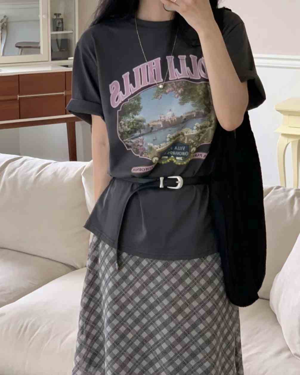 CALLMYNAME韓國直郵女裝新品人氣真品休閑時尚24秋冬熱賣T恤Call my nameT恤