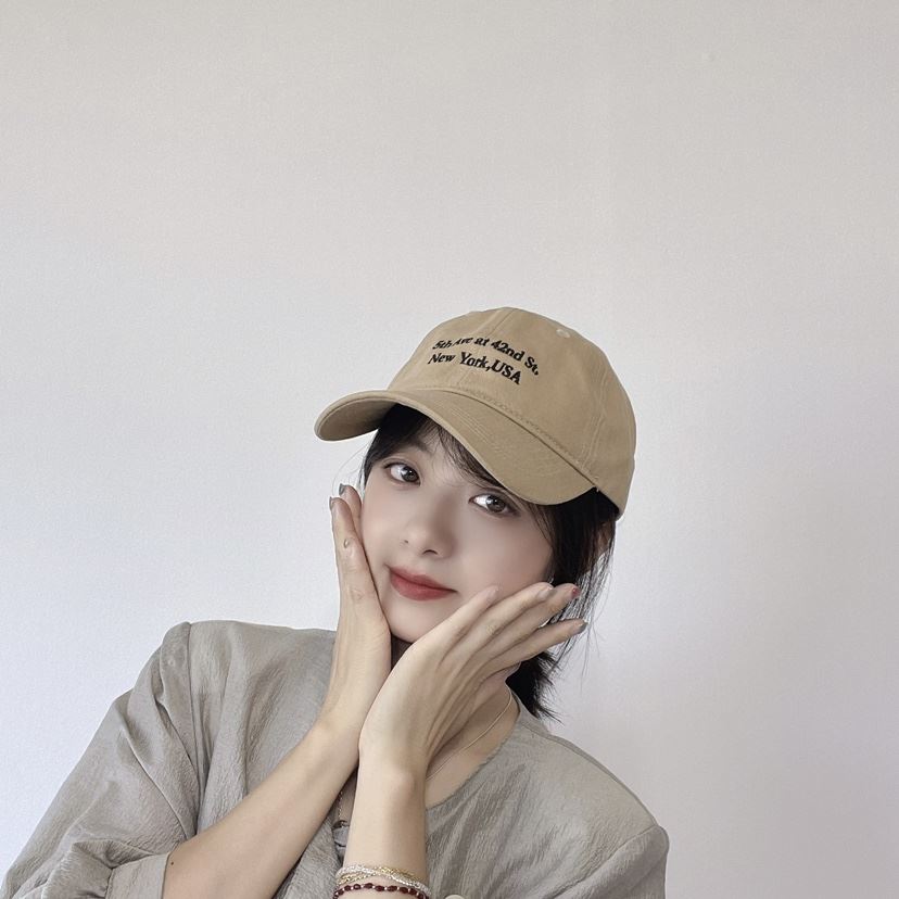 LOVELY HAT韓國直郵東大門實拍女裝新品推薦24秋冬職業帽子LOVELY HAT帽子