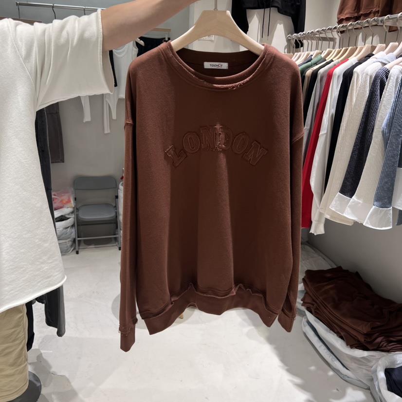 TOO HOT直郵韓國代購女裝新品熱賣時尚24秋冬職業休閑衛衣TOO HOT衛衣