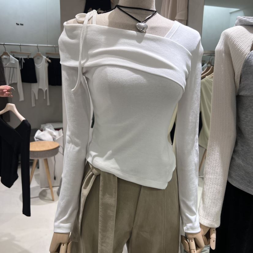 TOO HOT直郵韓國代購女裝新品熱賣24秋冬推薦人氣長袖T恤TOO HOT長袖T恤