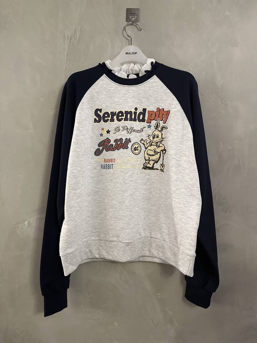 MULCUP韓國直郵女裝新品24秋冬職業休閑推薦時尚真品衛衣MULCUP衛衣